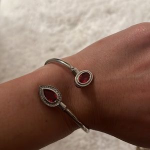 COPY - Ruby colored European bracelet